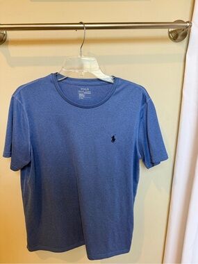 Polo by Ralph Lauren Men’s Indigo Blue Short Sleeve Crewneck Tee